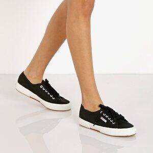 Superga 2750 Cotu Classic Black White New without Box